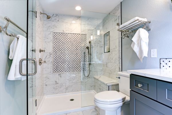 Shower Base Installation in Burnsville